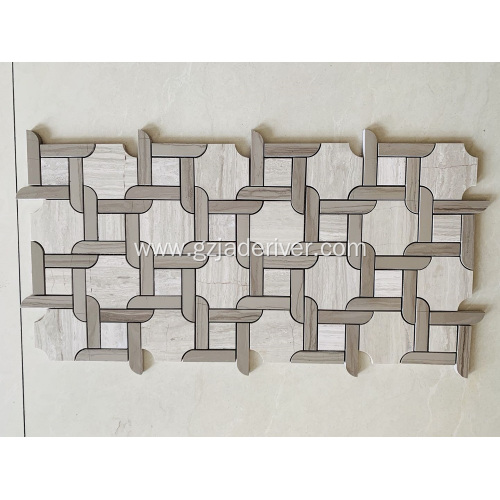 Modern Style Mosaic Bathroom Floor Tile